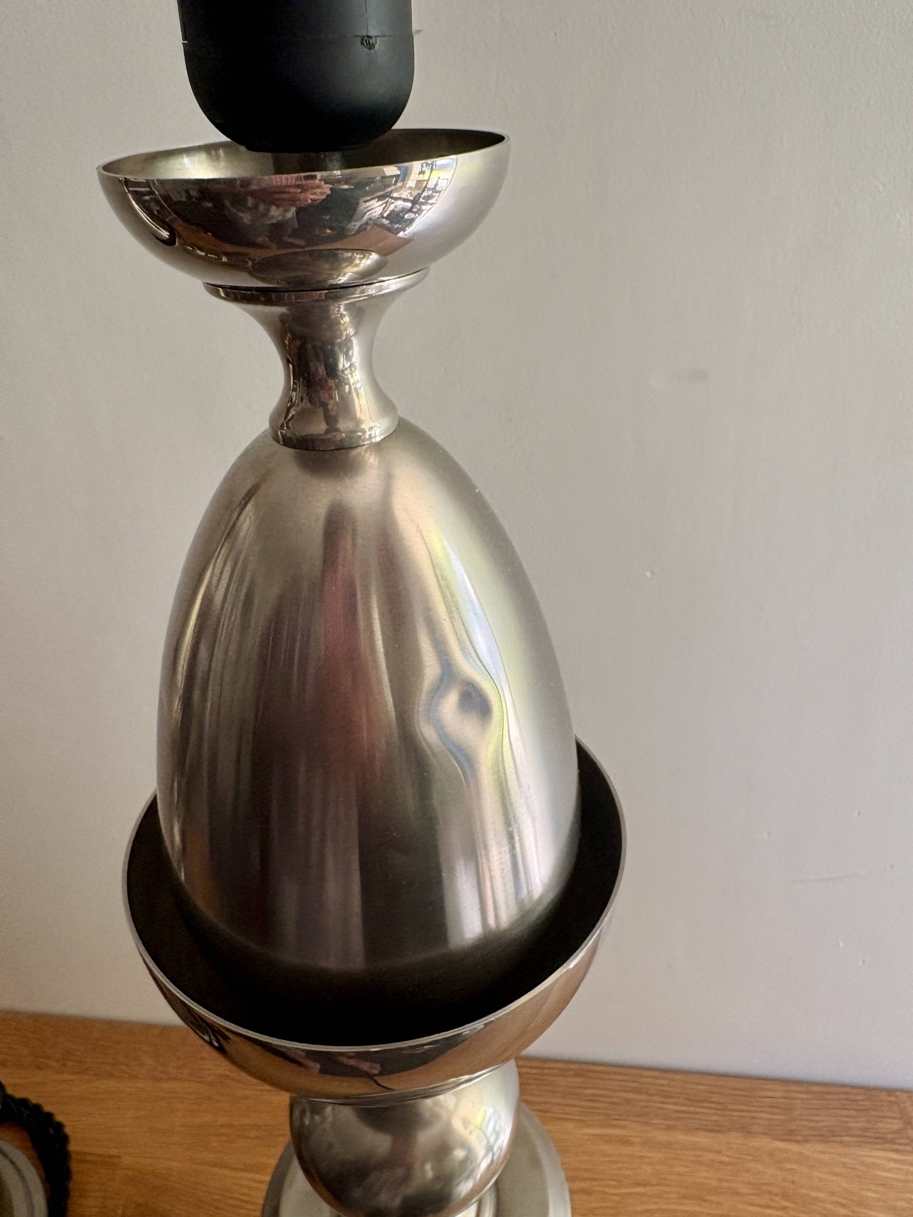 Table lamp Maison Barbier model Egg