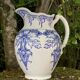 Antique art nouveau pitcher, “Orchid” model, signed BFK – Choisy-le-Roi,