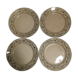 Lunéville dessert plates model Guerande K-G