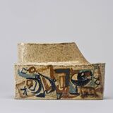 Fireclay vase by Les Argonautes, France 1960