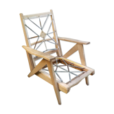 Fauteuil l'Extensif avec pieds compas