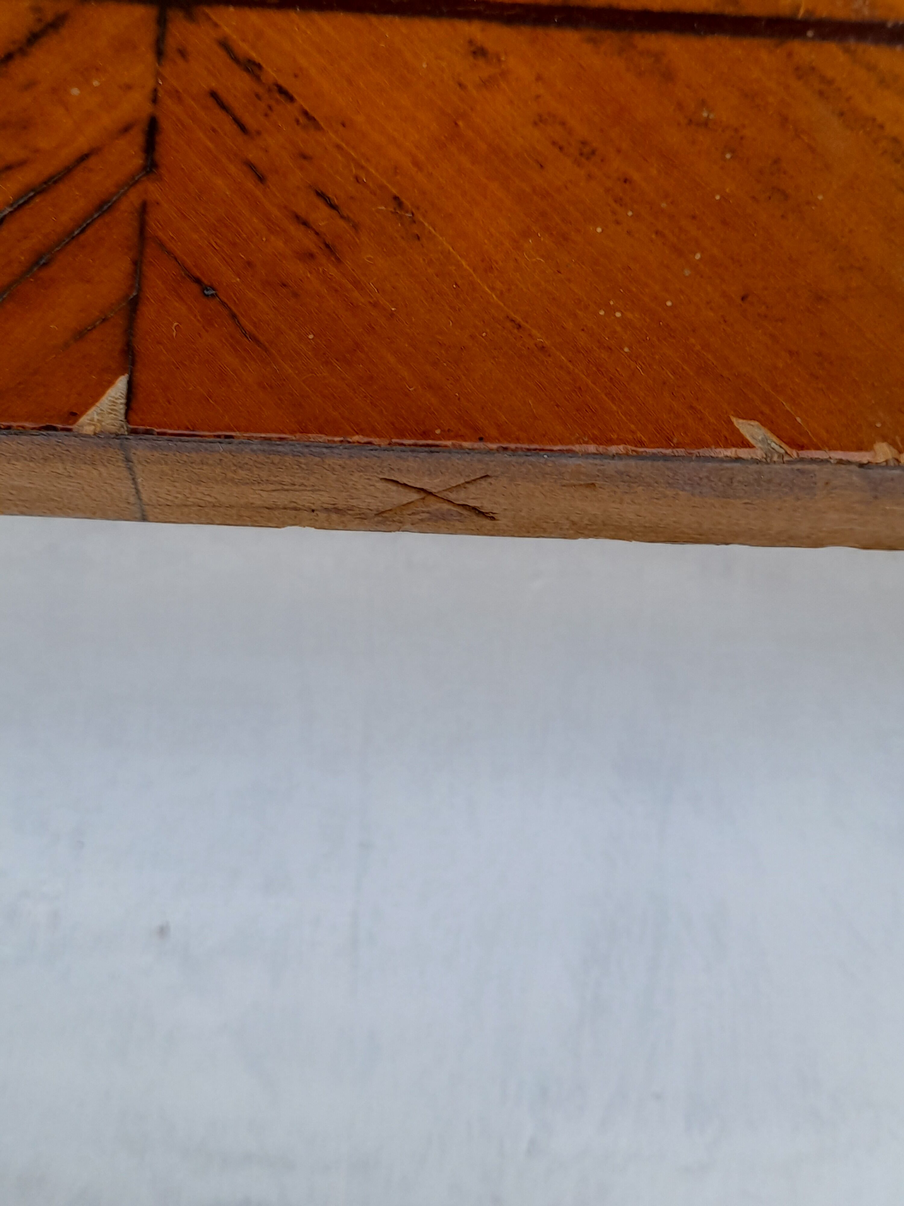 Bedside table top marble foot hoof and bronze decoration H 83 cm