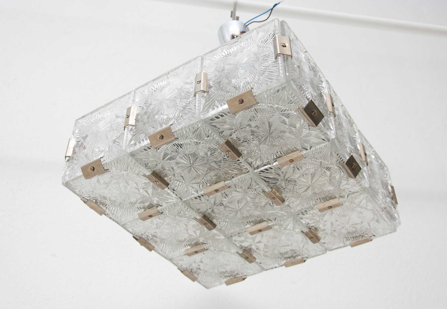 Hanging lamp by Kamenický Šenov, 1970