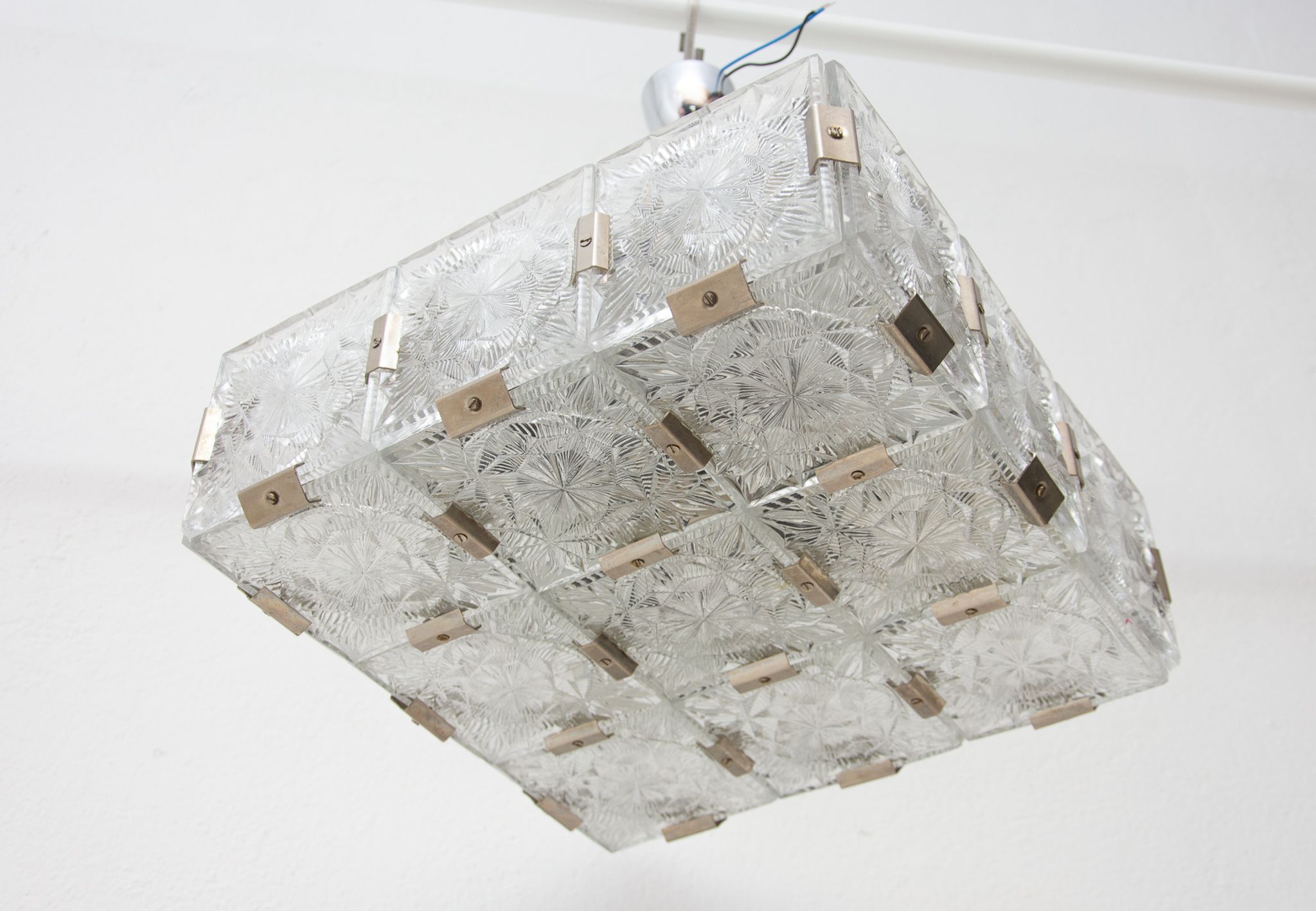 Hanging lamp by Kamenický Šenov, 1970