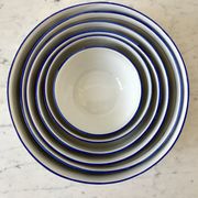 Salad bowls trundle porcelain limoges 50s