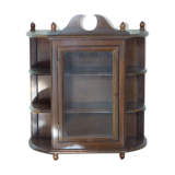 Solid wooden wall shelf