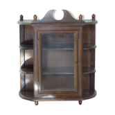 Solid wooden wall shelf