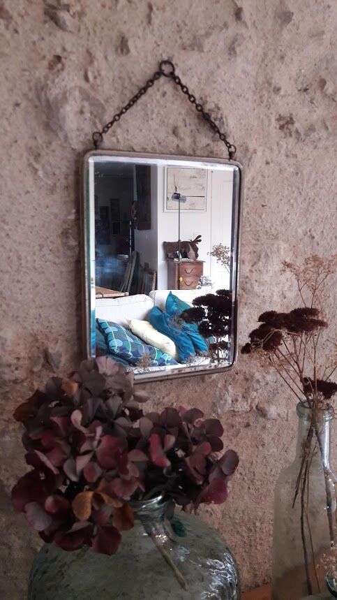 Beveled mirror 28x21cm