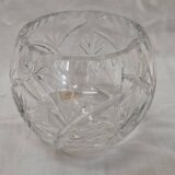 Crystal tulip vase