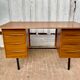 1960 modernist desk with 8 drawers
