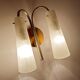 Vintage Italian Glass Sconce, 1960s