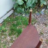 Console en bois style louis XVI