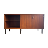 Enfilade scandinave en bois années 60