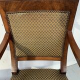 Suite de six fauteuils Restauration en acajou XIX siècle