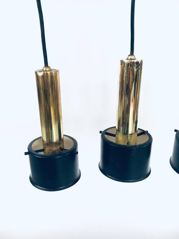 Italian pendant lamps, Italy, 1960s, set of 4