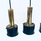 Italian pendant lamps, Italy, 1960s, set of 4