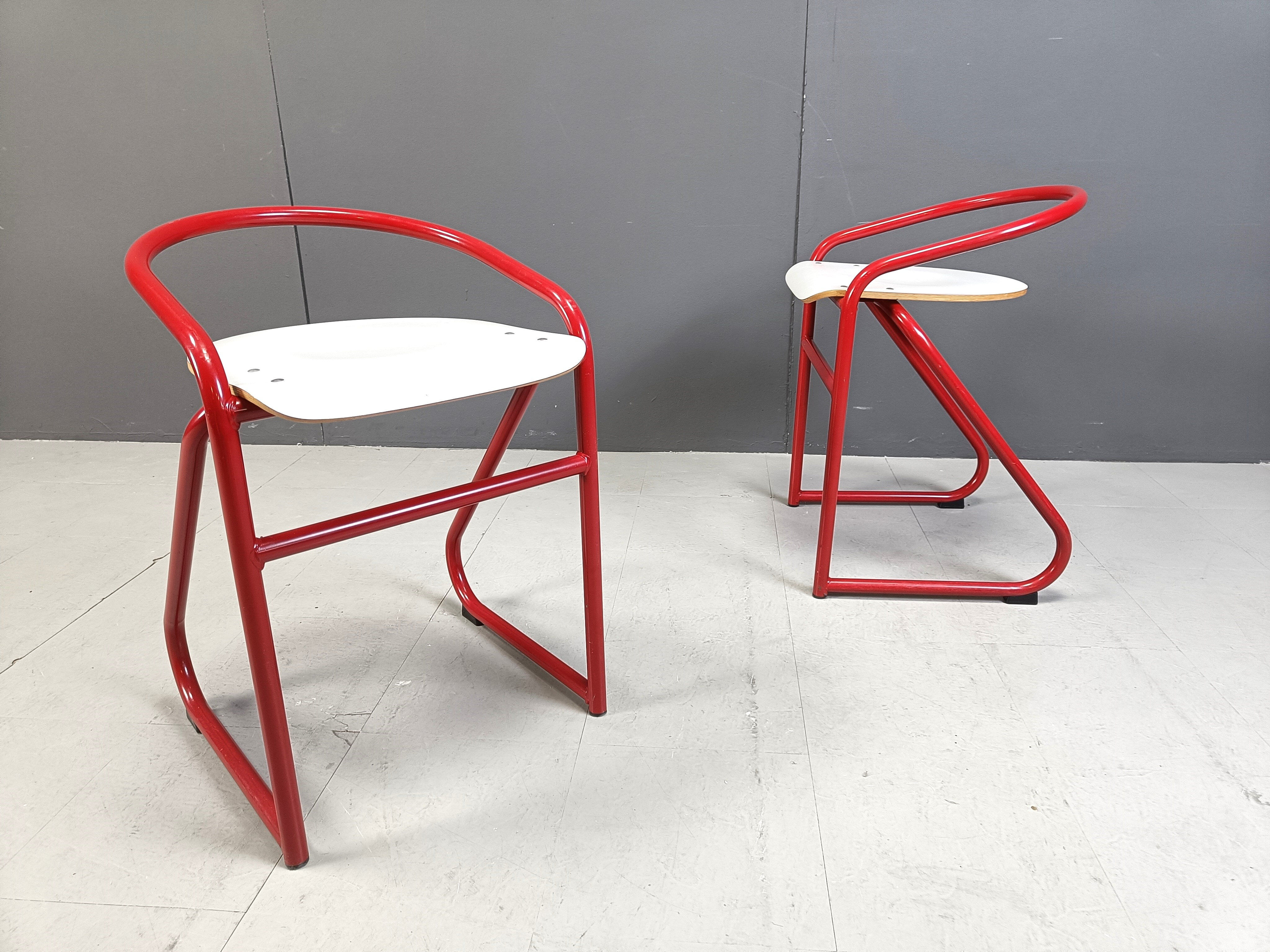 Postmodern stools by Samo, 1980s