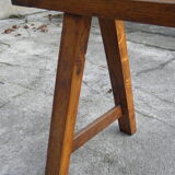 Banc de ferme en chêne 170 cm