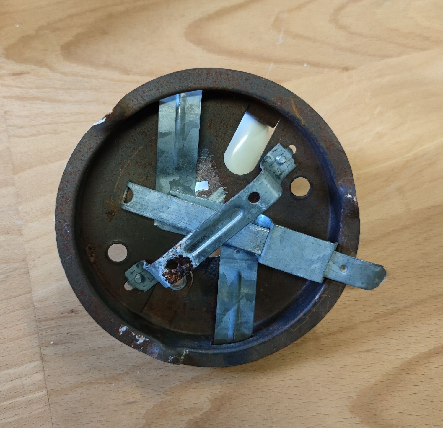 Opaline ceiling lamp