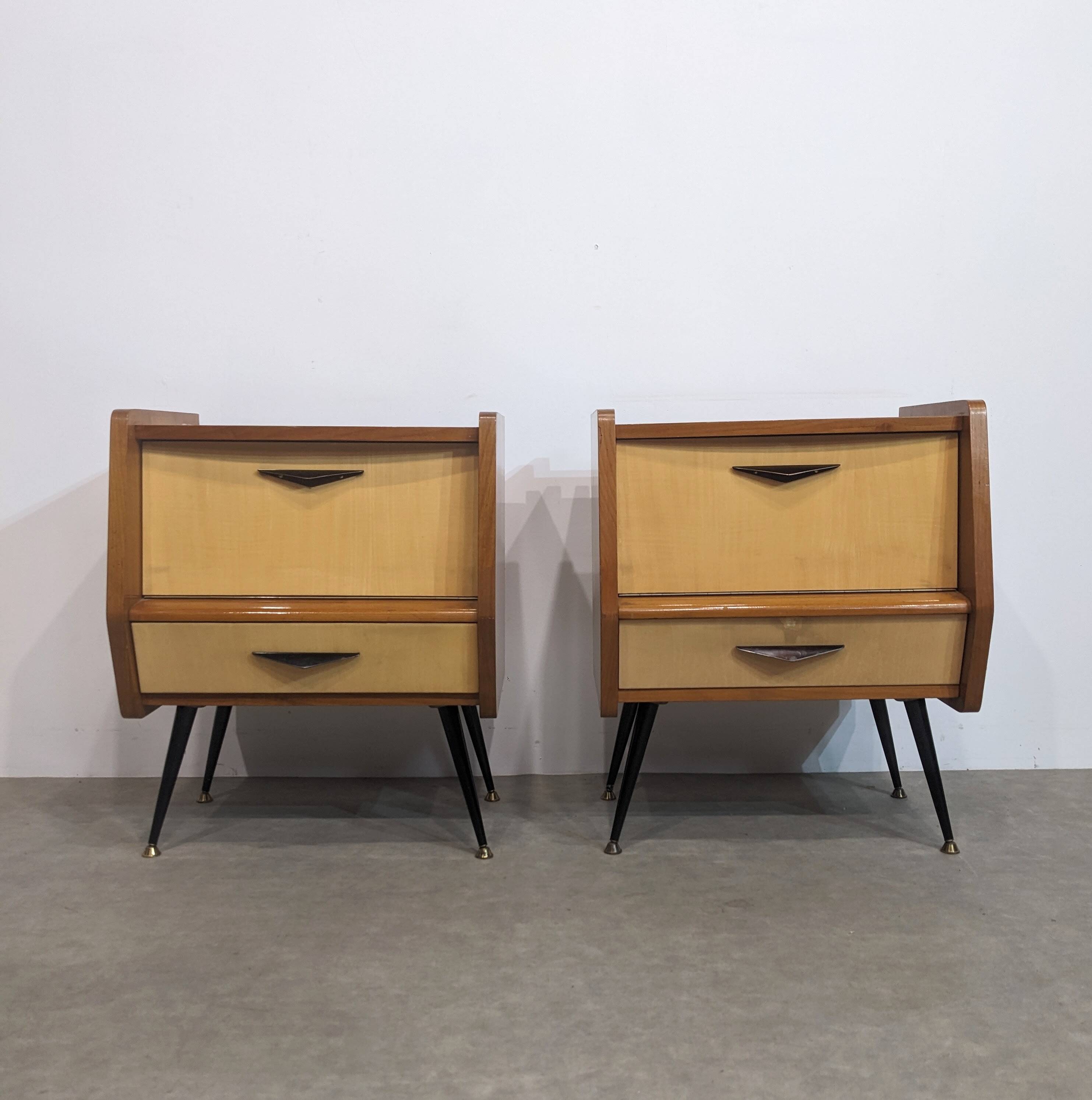 Rockabilly nightstands, 50s