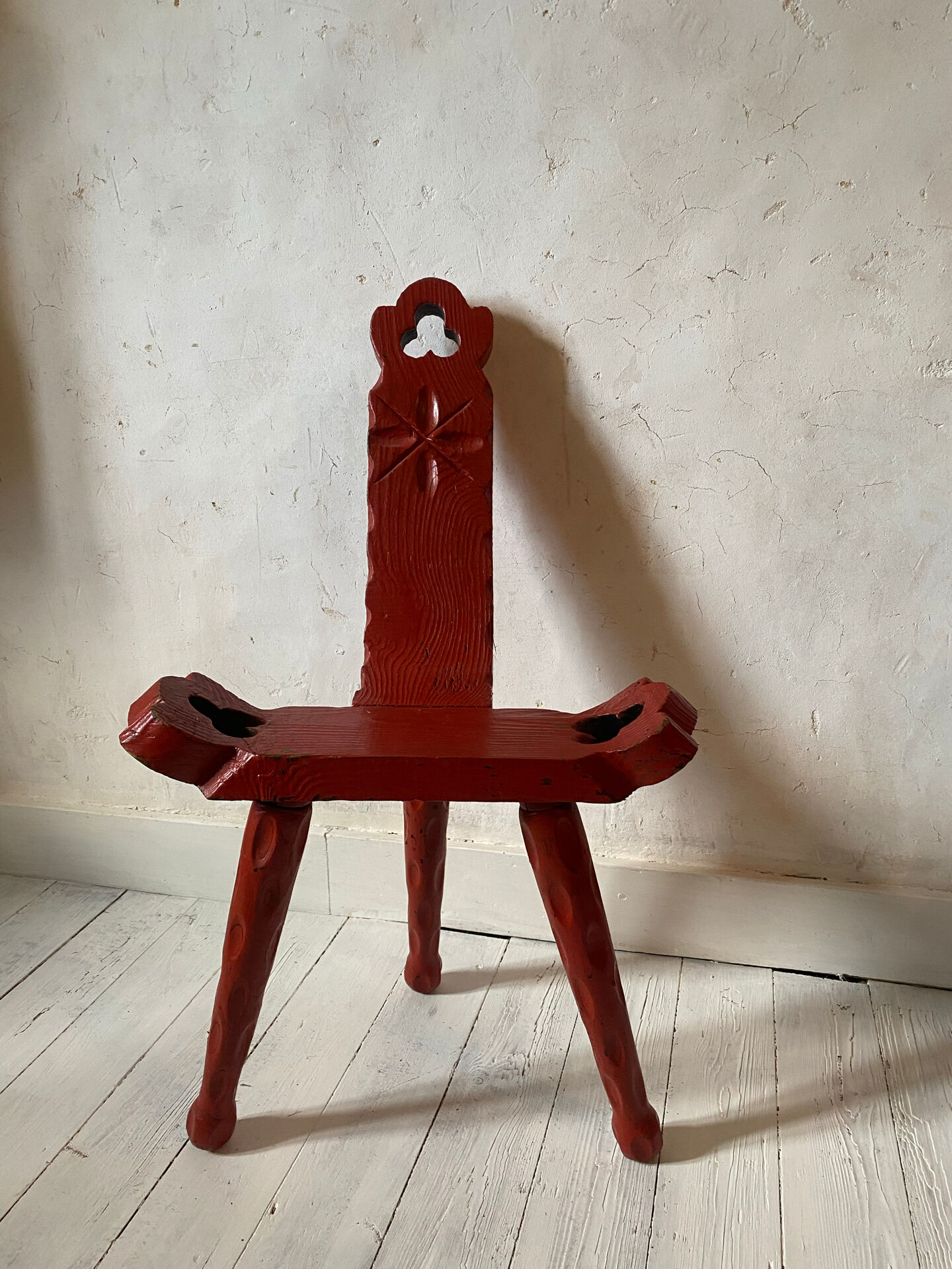 Chaise tripode vintage