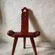 Chaise tripode vintage