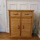 Rattan and wicker chest of drawers