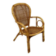 Italian rattan chair 1970's