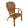Italian rattan chair 1970's