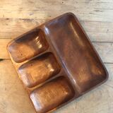 Empty vintage wood pocket