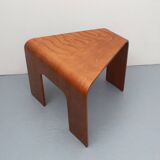 1970s designer coffee table in plywood