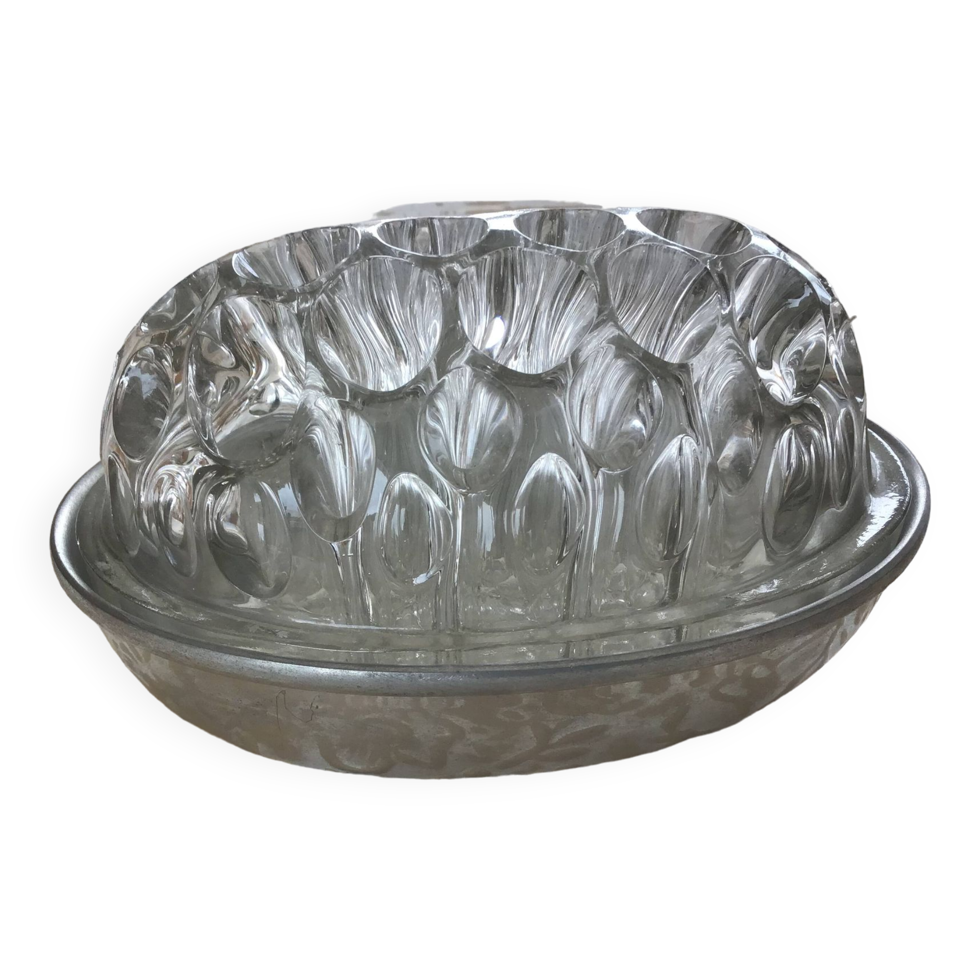 Pique fleur complet verre etain
