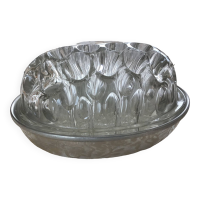 Pique fleur complet verre etain