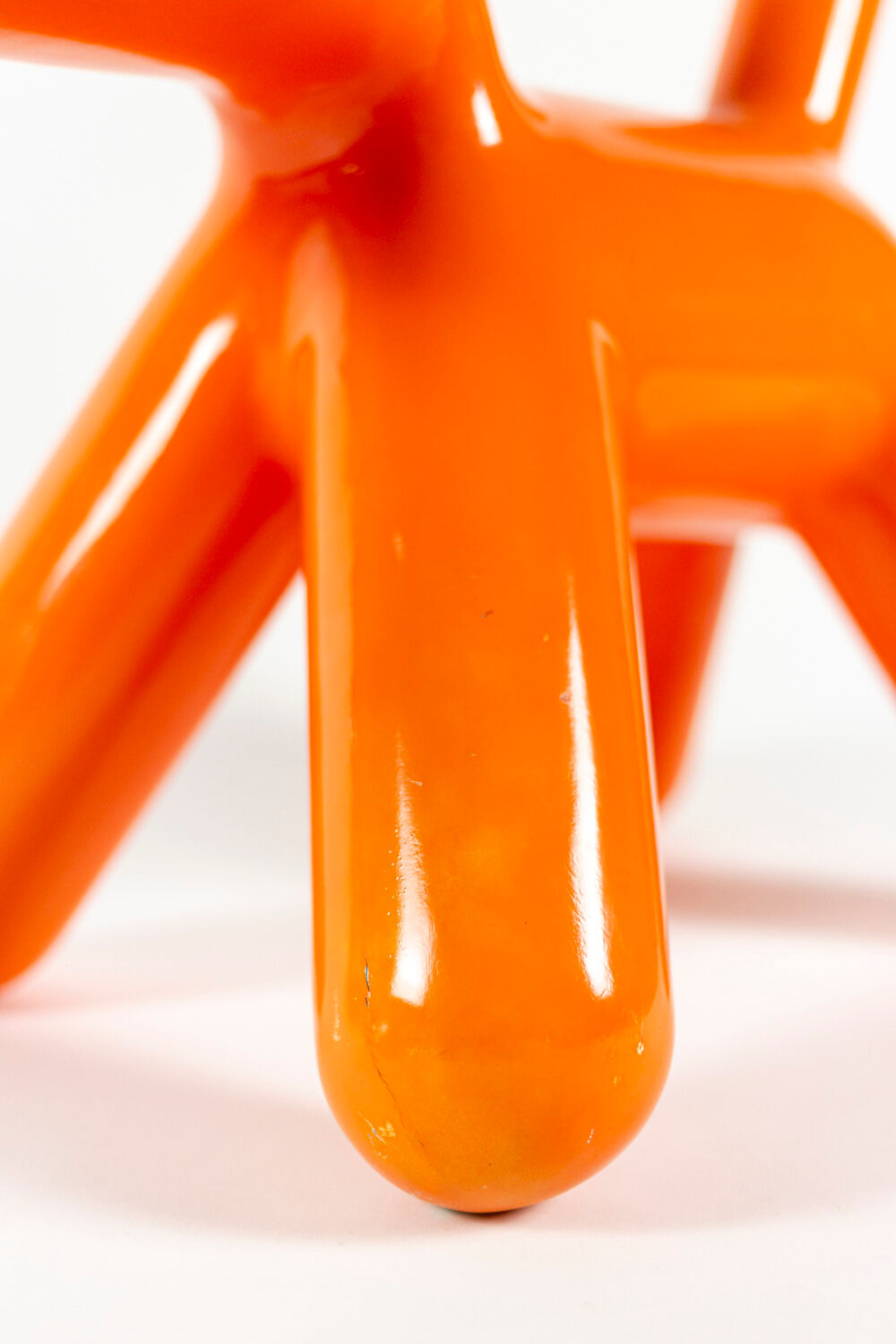 Tabouret « Puppy » en polyéthylène orange, Eero Aarnio, 2005