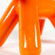 Tabouret « Puppy » en polyéthylène orange, Eero Aarnio, 2005
