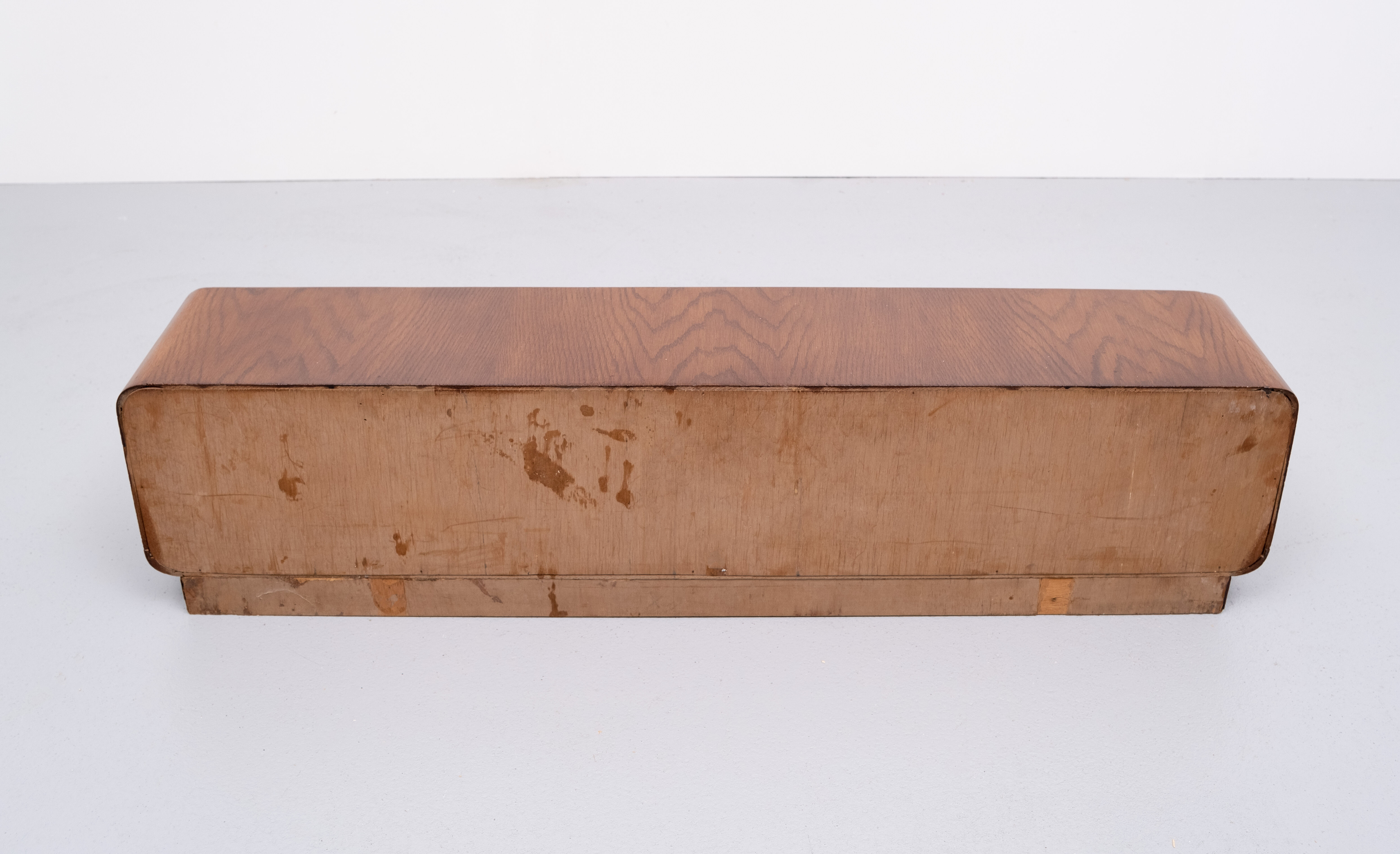 Oak Wood Hanging Cabinet, 1960s