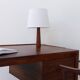 Vintage Danish Teak Table Lamp, 1960s