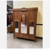 Antique Art Nouveau wardrobe
