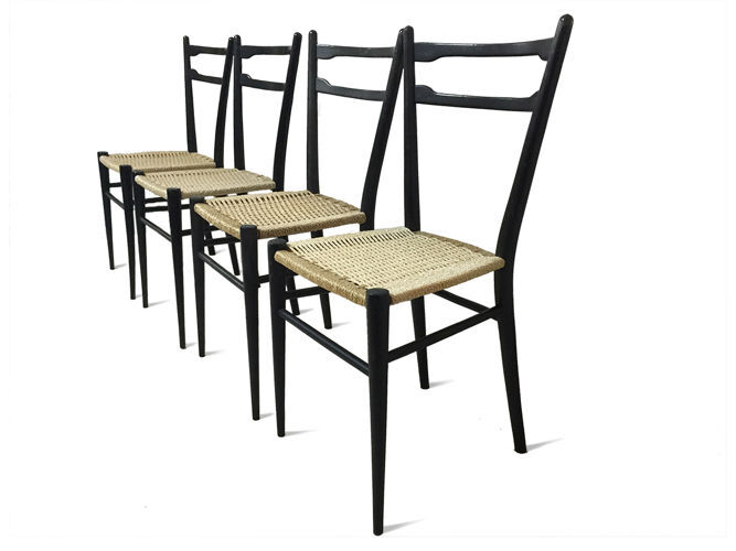 4 Italian Style Dining Chairs
