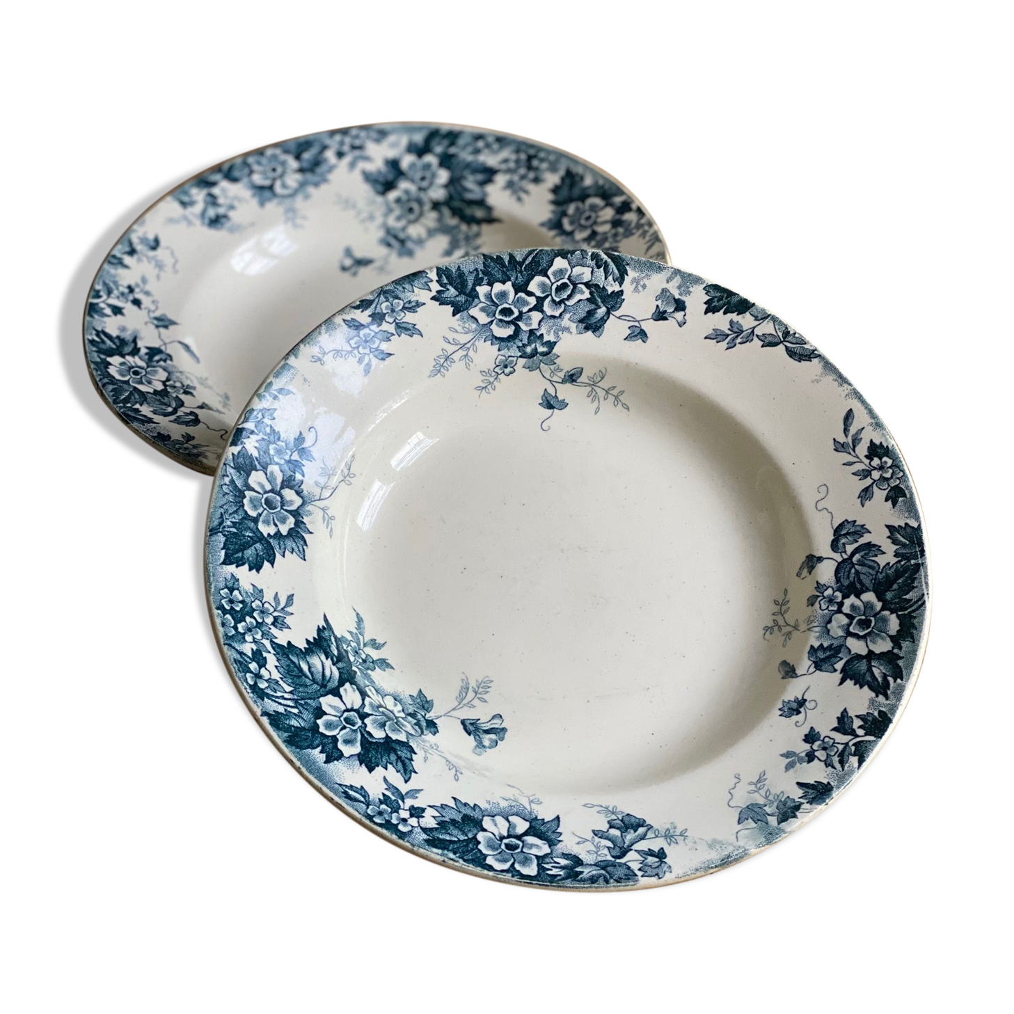 Lot 2 plates Terre de Fer