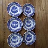 6 assiettes creuse Royal Sphinx Cambridge Holland