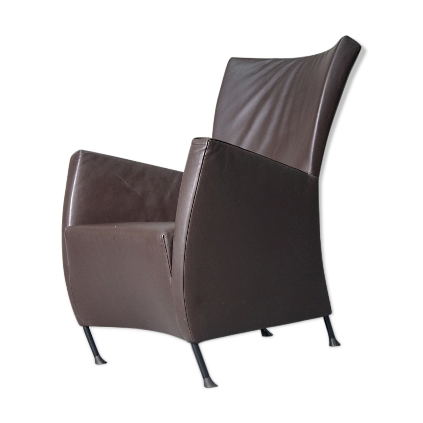 Leather Windy easy chair by Gijs Papavoine for Montis, 1990s