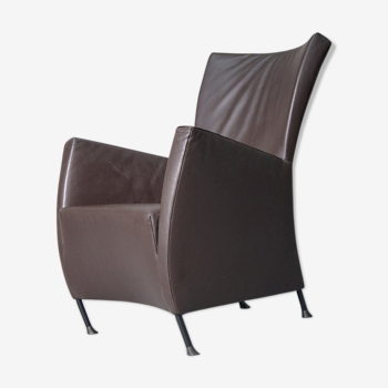 Leather Windy easy chair by Gijs Papavoine for Montis, 1990s