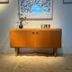Vintage Scandinavian buffet in golden oak "Thyra"