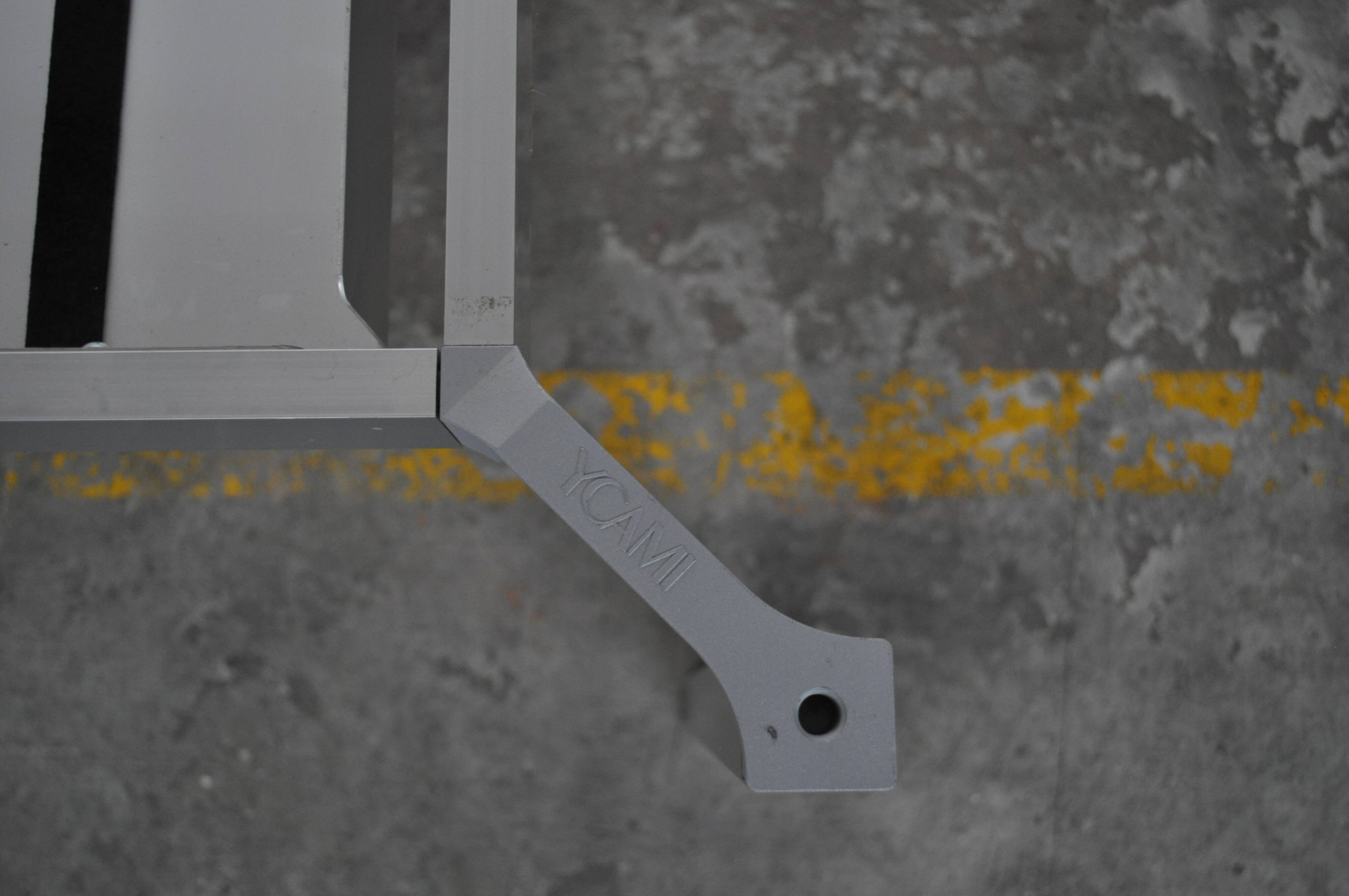 Bagutta Table and Aluminum Chairs by Opera Design for Ycami, 1980s, Set of 13