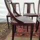 6 chaises de salle à manger d’époque art déco