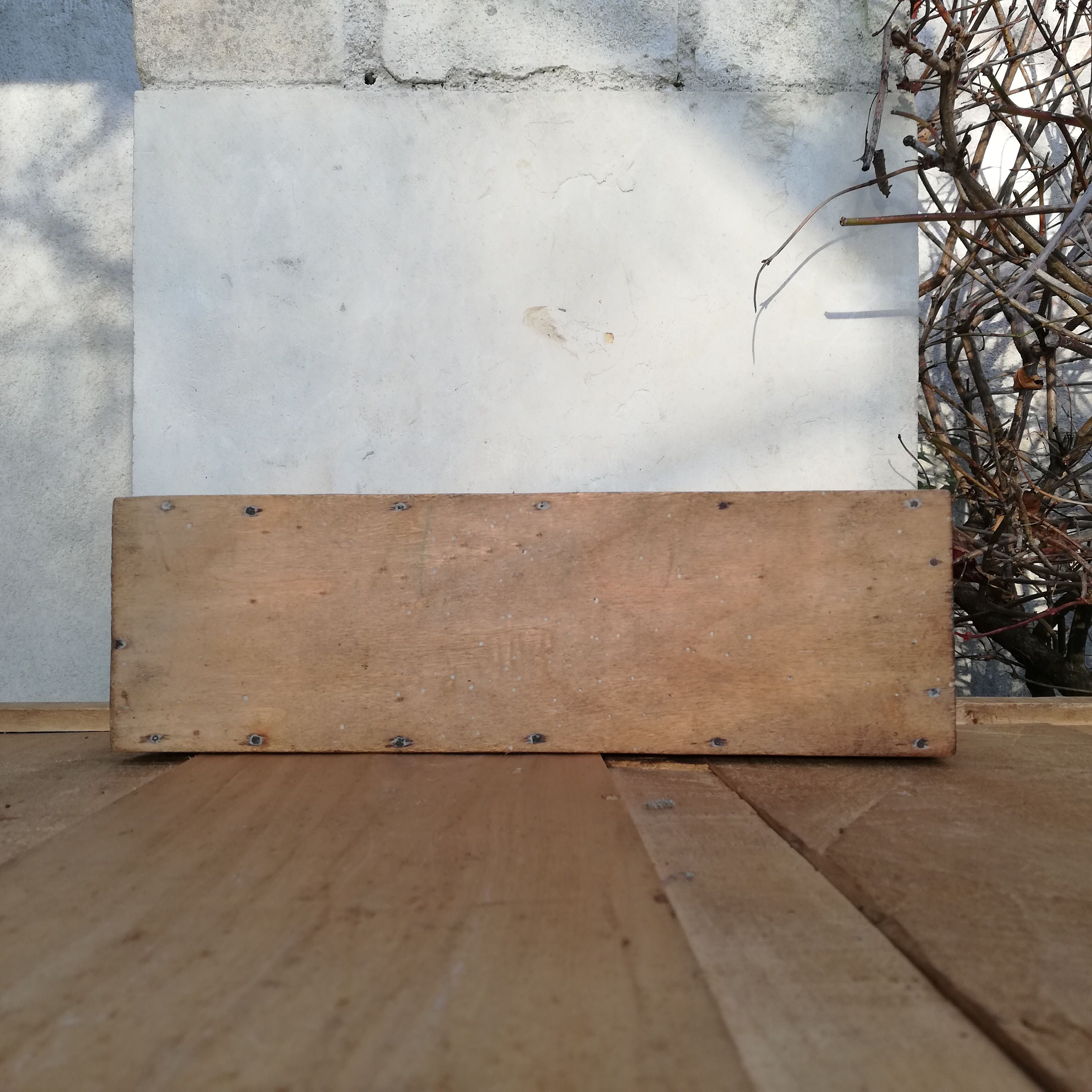 Wooden workshop drawer