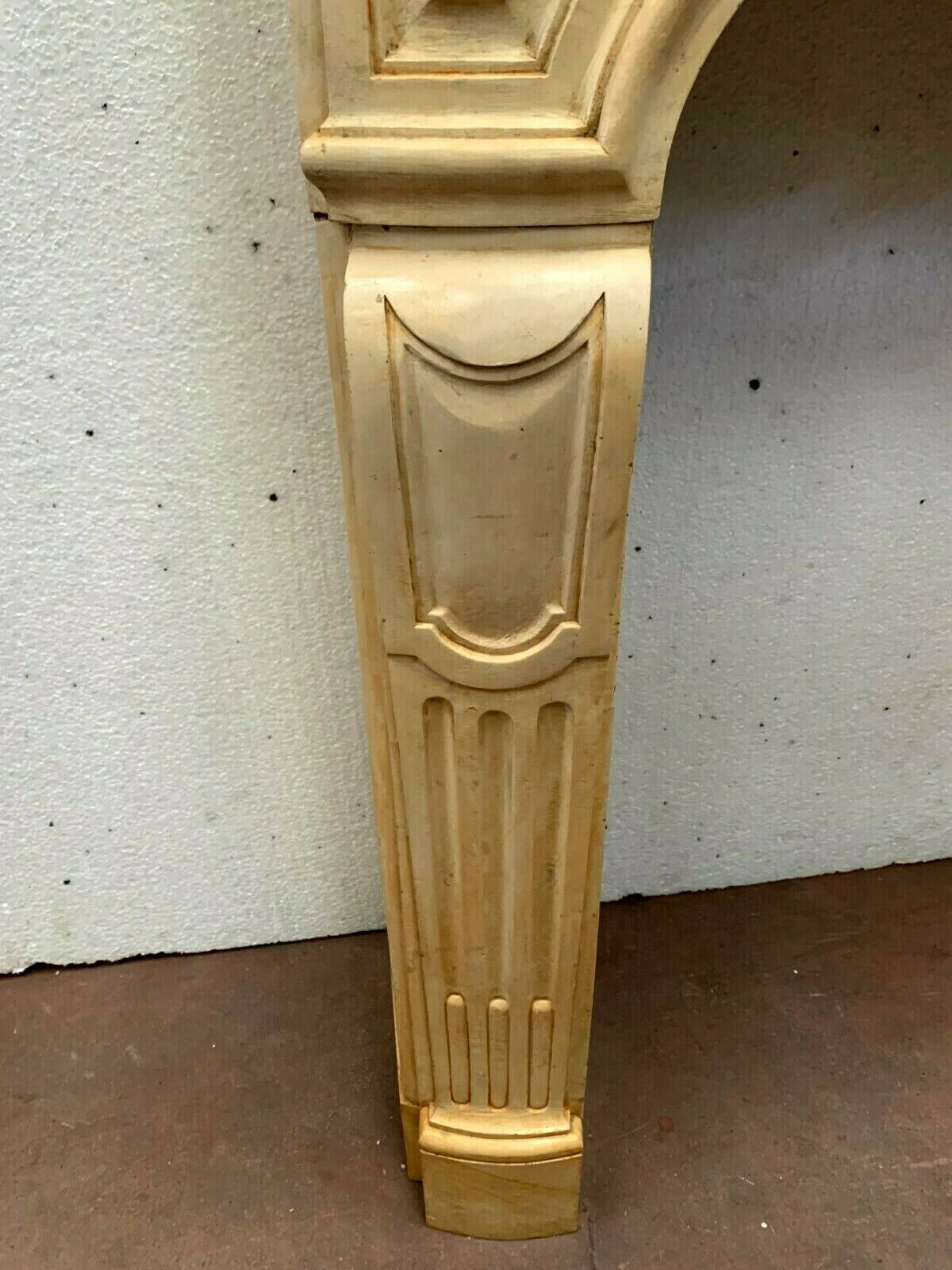 Louis XV style fireplace in natural stone XX century