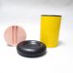 Yellow vase Gianfranco Frattini Progetti 1970s