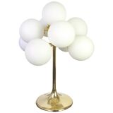 Atomic brass table lamp, Switzerland, 1960s